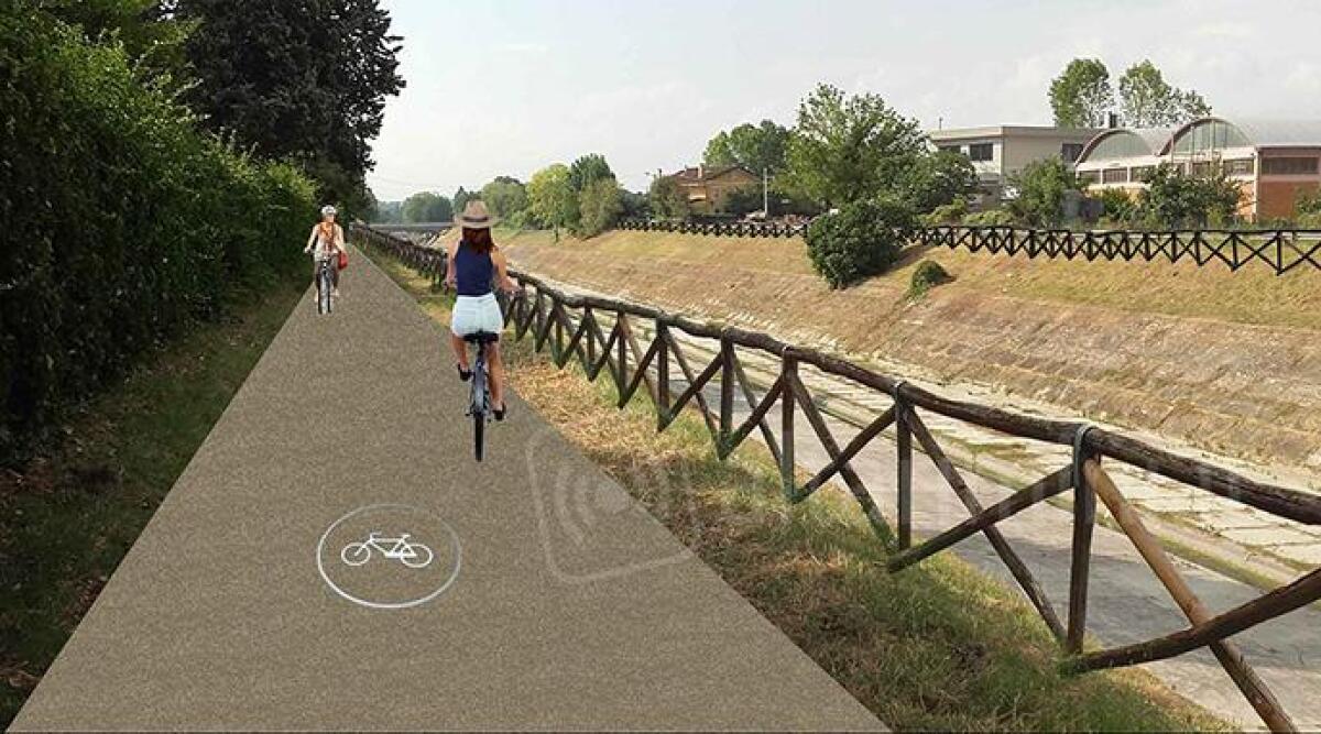 Piste ciclabili Rimini: partita la ciclabile lungo il deviatore Ausa - 