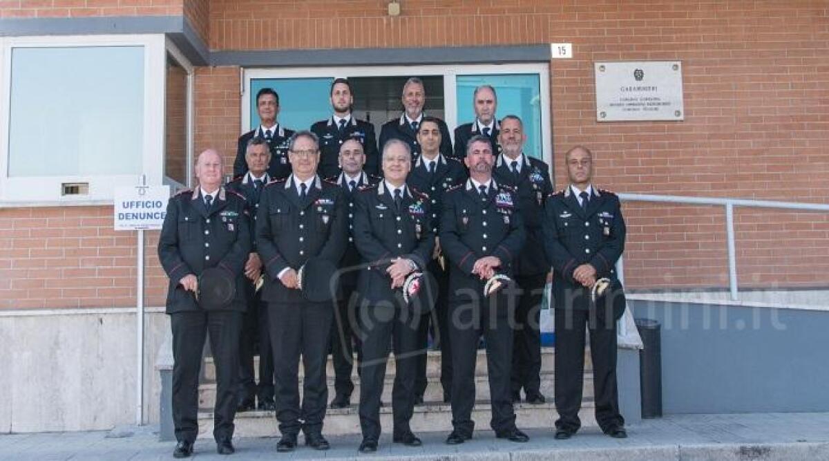 Il Generale di Brigata dei Carabinieri della Regione in visita a Rimini - 