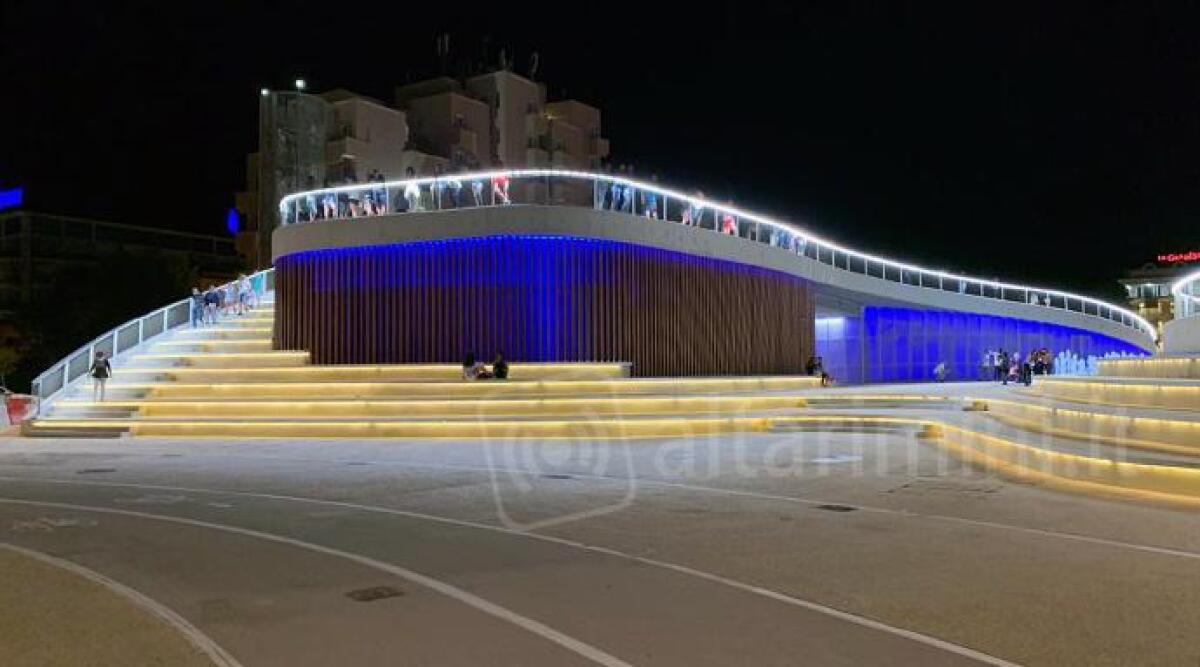 Nuovo piazzale Kennedy a Rimini, un connubio di ingegneria idraulica e architettura innovativa - Piazzale Kennedy