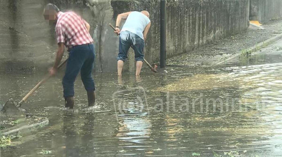 Maltempo nell'entroterra riminese, nubifragio e grandinata: danni e allagamenti - 
