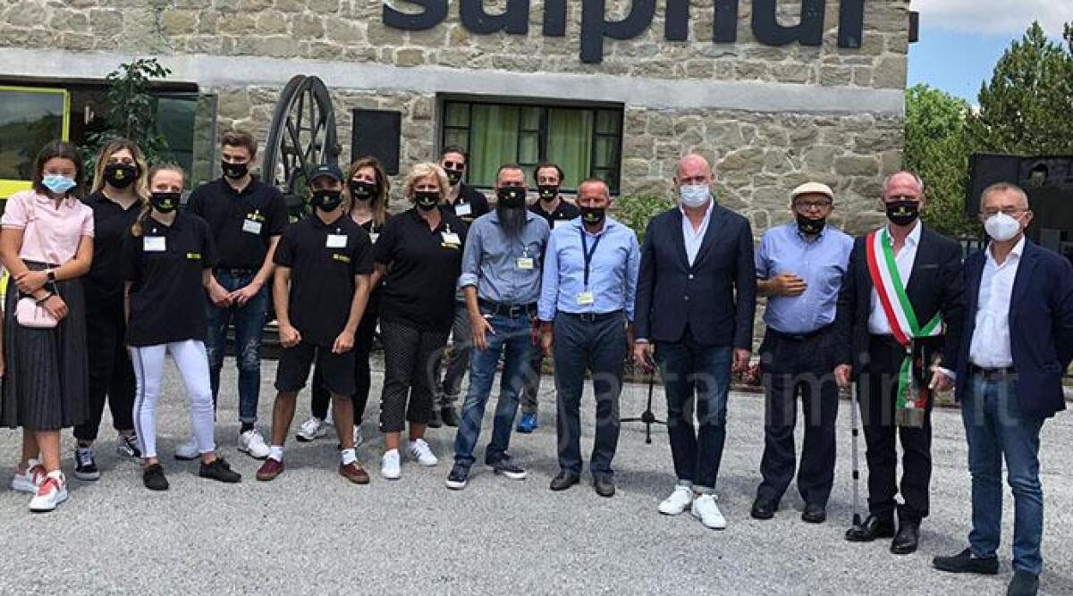 Riapre il museo Sulphur di Perticara dopo emergenza Covid-19, ospite Bonaccini -