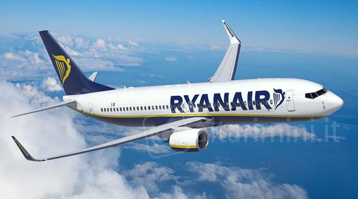 Turismo aereo, in lenta ripresa i voli Ryanair anche sullo scalo di Rimini San Marino -