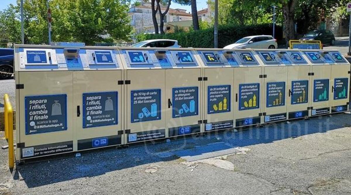 Raccolta differenziata, a Riccione arrivano le Ecoisole: ecco dove sono -