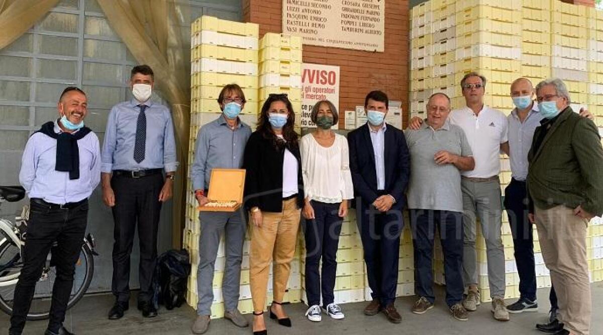 Rimini, visita ufficiale dell'assessore all'Agricoltura Mammi -
