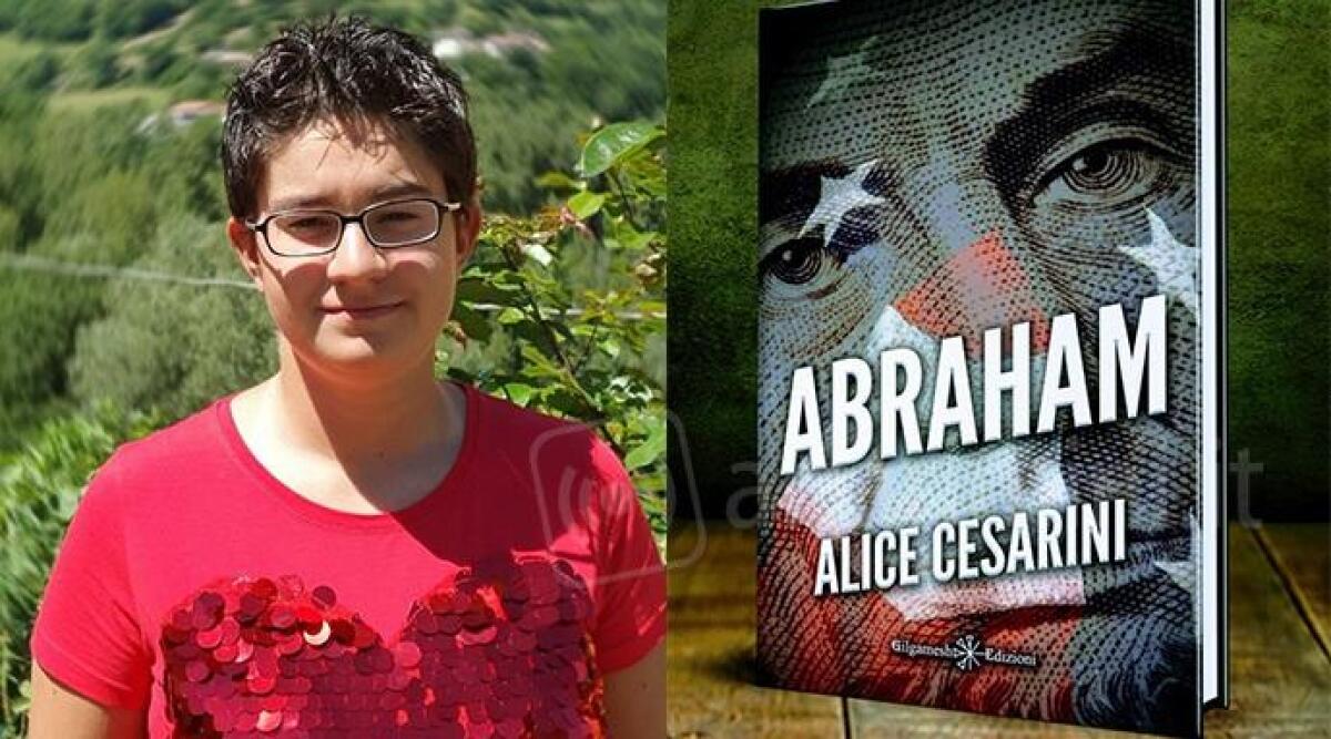 Pennabilli: Alice Cesarini, talento emergente della scrittura, presenta il libro Abraham -
