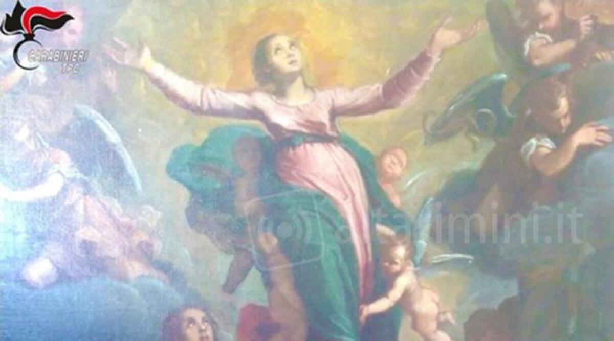 Restituito dipinto alla chiesa di Ancona, portato da frati a Rimini per errore -