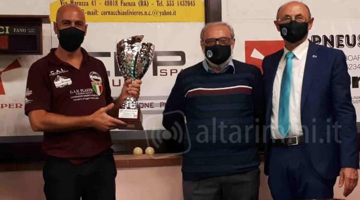 Boccette, tricolori di Prima categoria a Faenza: primeggia Galiandro e passa tra i Master - 