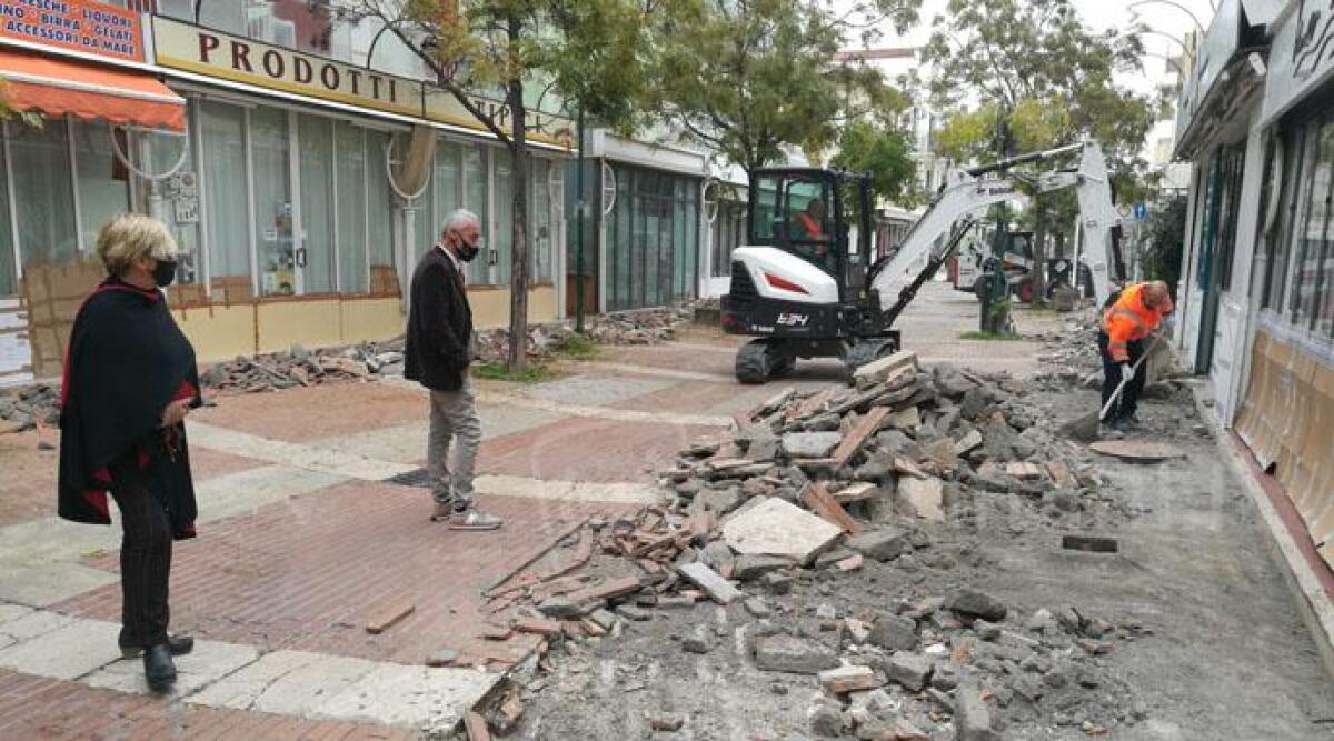 Cattolica: viale Dante si rif&agrave; il look, investiti 820.000 euro - 