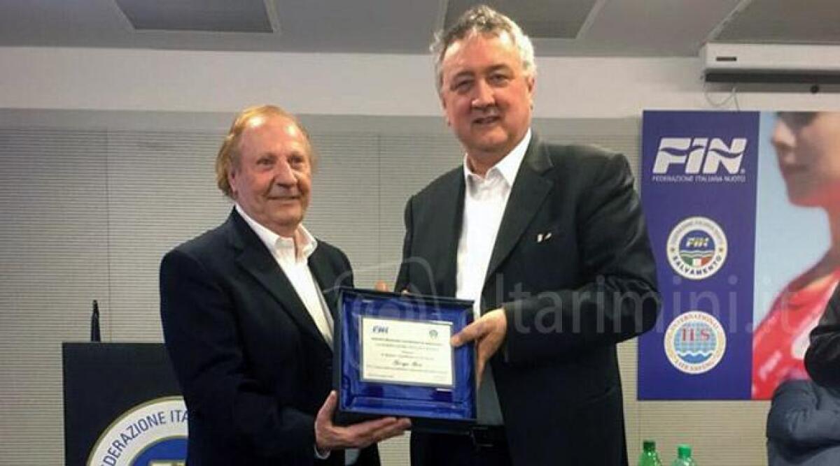 Giorgio Gori, vicepresidente della polisportiva Riccione, insignito della Stella d&rsquo;oro al merito - 