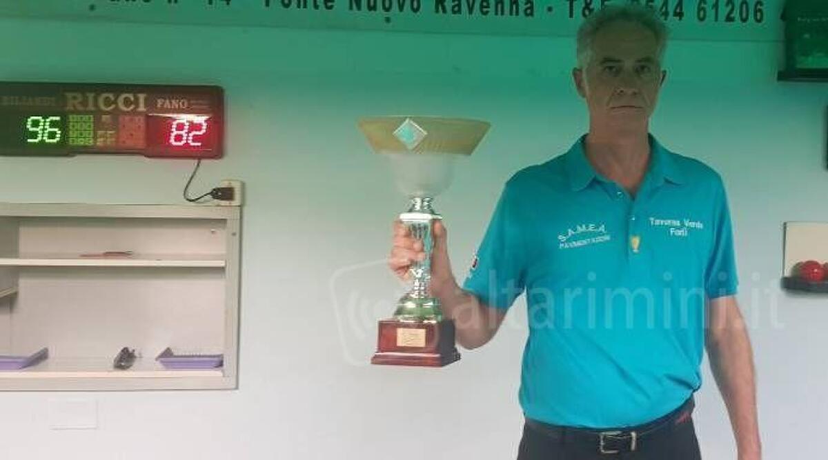 Boccette, il memorial Altini al forlivese Corbetta. Terzo posto per la star romagnola Molduzzi -