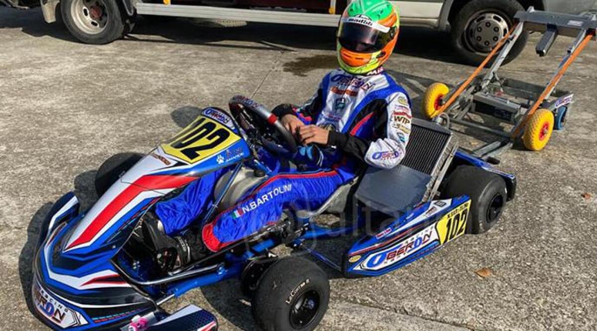 Kart: gara test per Nicola Bartolini, obiettivo il Campionato Italiano - 