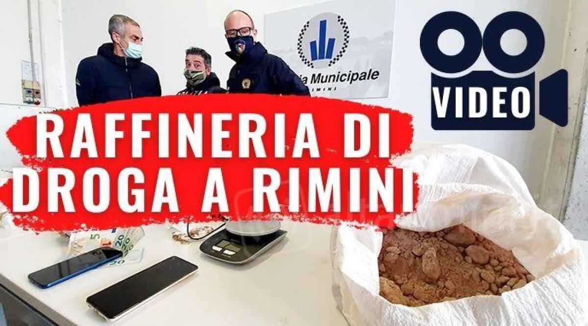 VIDEO Droga Rimini: sequestrati 22 kg tra metanfetamine, cocaina ed eroina -