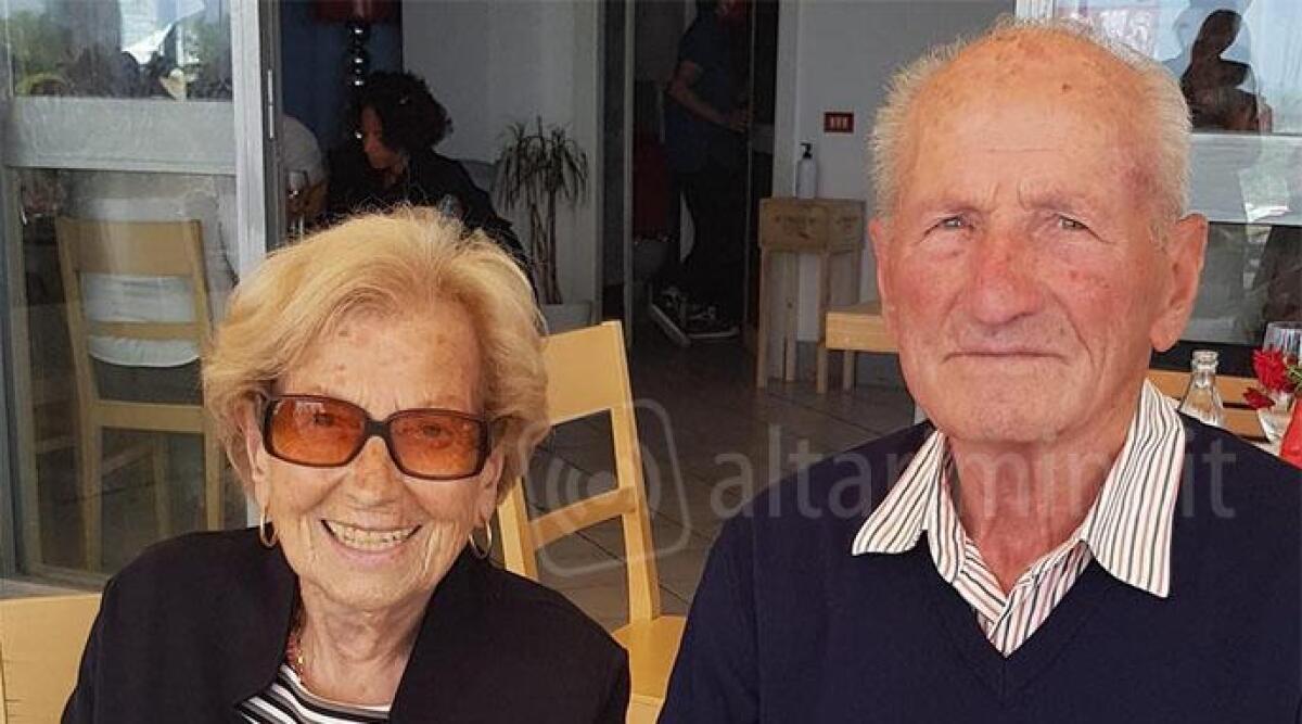 70 anni di matrimonio ai tempi del Covid: Cattolica in festa per Amerigo e Palmina -