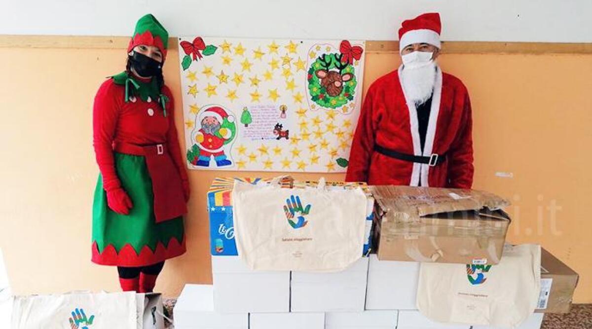 Pacchi regalo alle scuole della Valmarecchia, il pensiero della pro loco Novafeltria - 