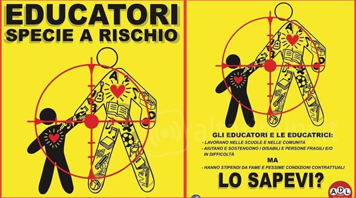 Educatori senza contratto, errori in buste paga e problemi di gestione: agitazione a Cattolica -