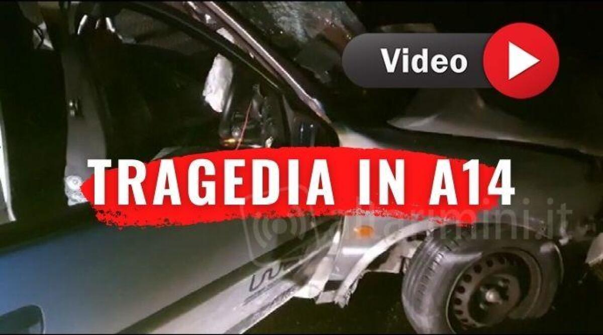 VIDEO Rimini: dramma in A14. Un morto di 19 anni e tre feriti - 