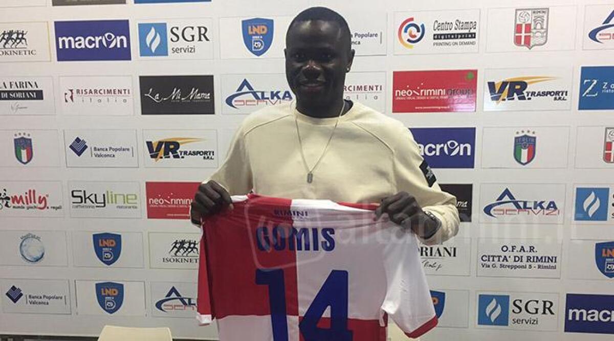 Rimini Calcio, ecco il mediano Gomis: 'Convinto dal progetto biancorosso. Impatto molto positivo' - 