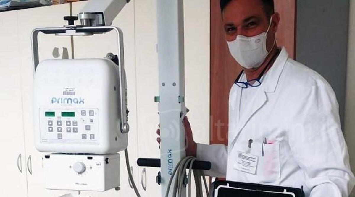 Lotta al Covid, radiografie portatili a domicilio grazie a un nuovo apparecchio in dotazione - 