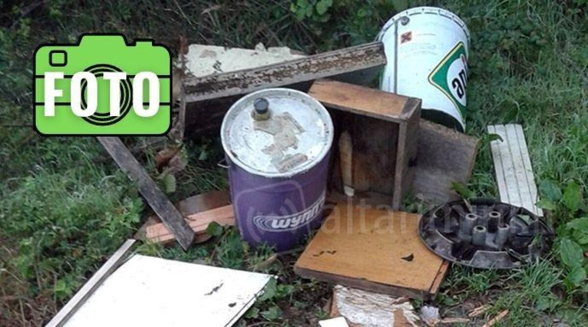 FOTO Rimini: sporcizia e degrado, Santa Giustina &egrave; una discarica a cielo aperto - 