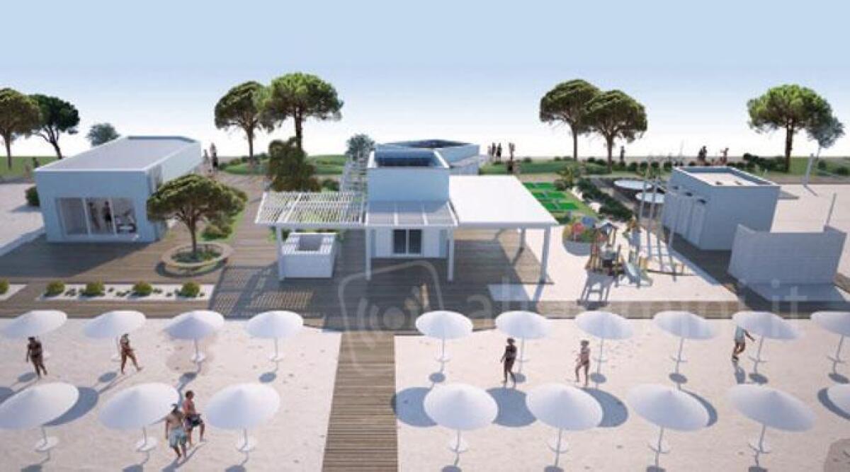 A Torre Pedrera la spiaggia si rinnova: ecco come sarà il moderno bagno 76 -