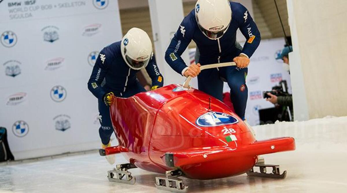Alex Pagnini, azzurro del bob: 'A tutta birra verso le Olimpiadi di Pechino. E' il mio sogno' -