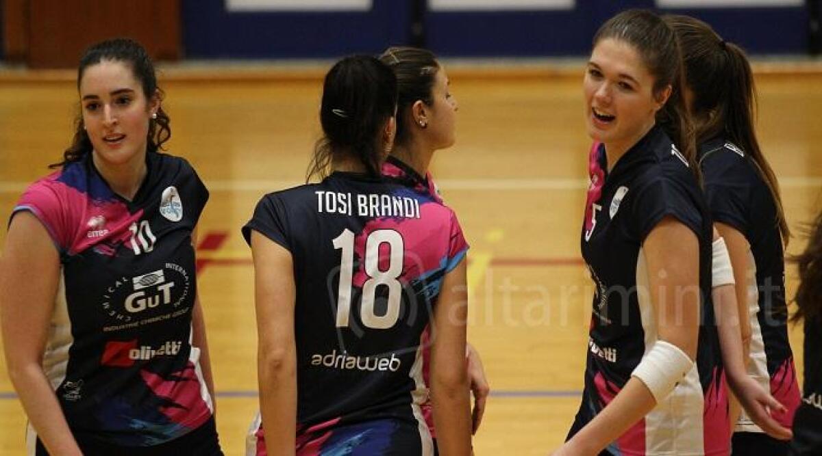 Volley C femminile: terza vittoria consecutiva per la Gut Chemical Bellaria - 