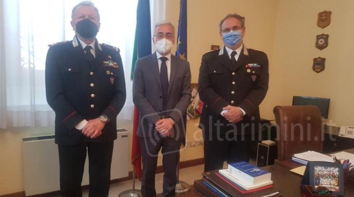 Il Comandante della Regione Carabinieri Forestali &lsquo;Emilia Romagna&rsquo; in visita dal Prefetto - 