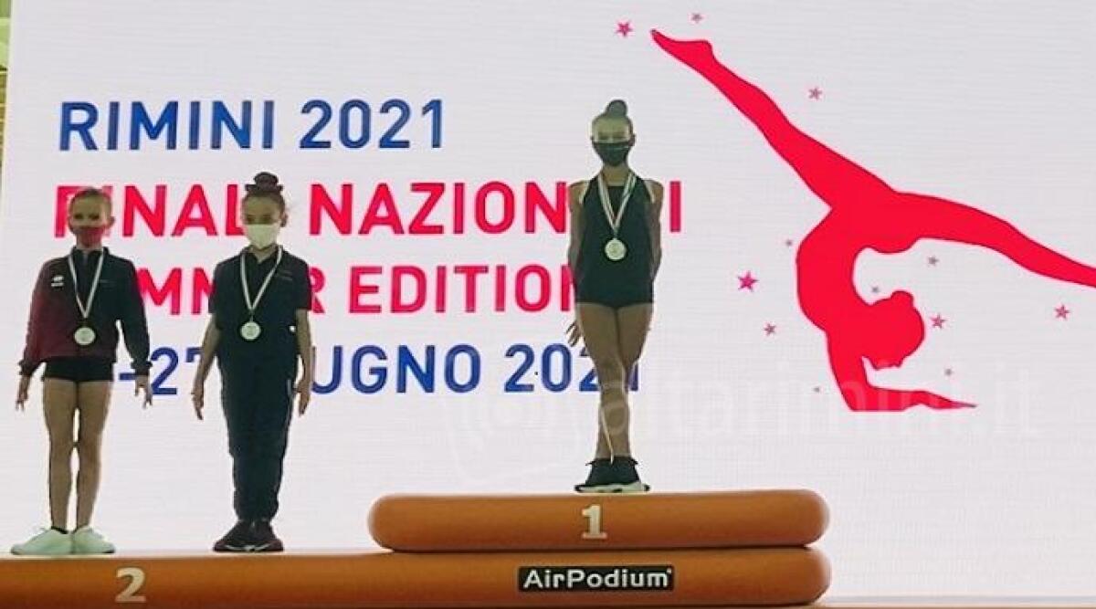Ritmica, Emma Fratti e Sofia Pacchioli sul podio di Ginnastica in Festa a Rimini - 