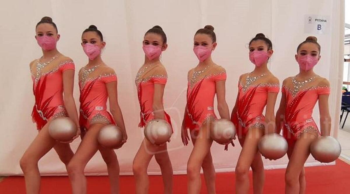 Ritmica, la Ginnastica Rimini partecipa al Campionato d'Insieme Gold di Folgaria - 