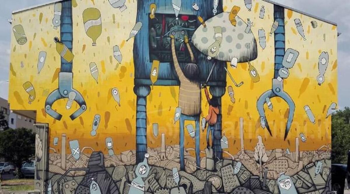 Cinque pareti abbellite da splendidi murales: Bellaria celebra la street art - 