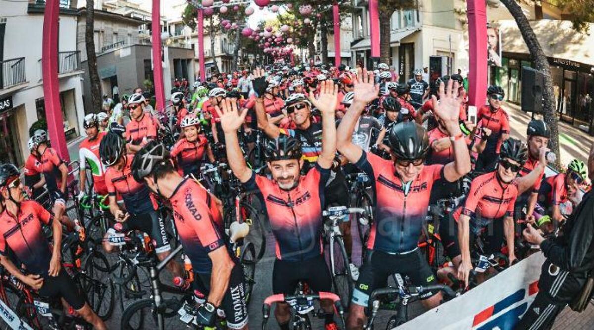 La Maglia Rosa di Bernal in arrivo per la Ride Riccione 2021 -