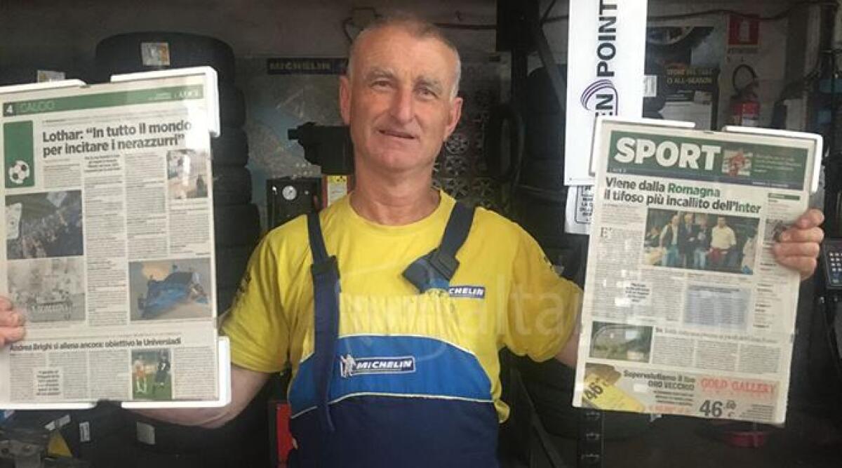 Scudetto Inter: che festa a San Vito. Lothar, il supertifoso: 'In tutto il mondo per la mia passione' - 