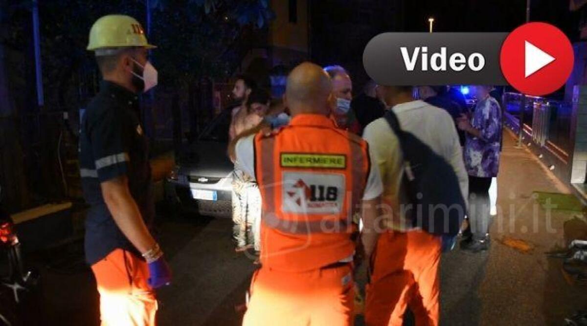 VIDEO Fiamme in un ostello, notte di paura a Rimini: quattro feriti e altri 16 visitati sul posto - 