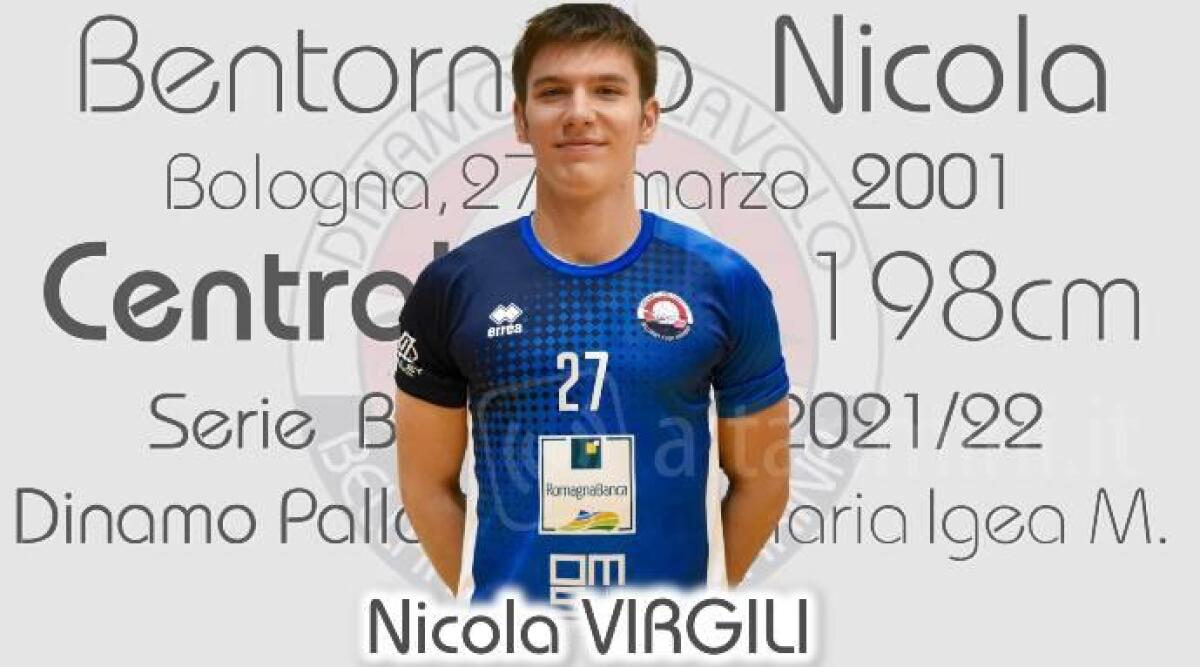 Volley B, Dinamo Bellaria: ritorna il centrale Nicola Virgili - 