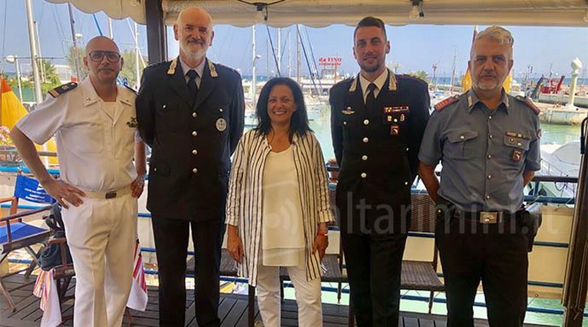 Gli Auguri di Ferragosto del Sindaco di Riccione alle Forze dell&rsquo;Ordine - 