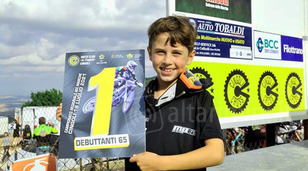 Alex Pirone, &egrave; un riccionese il baby prodigio del Motocross - 