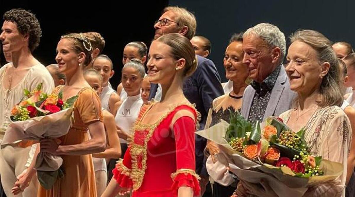 La quindicenne riminese Noemi Canini incanta al concorso Rudolf Noureev -