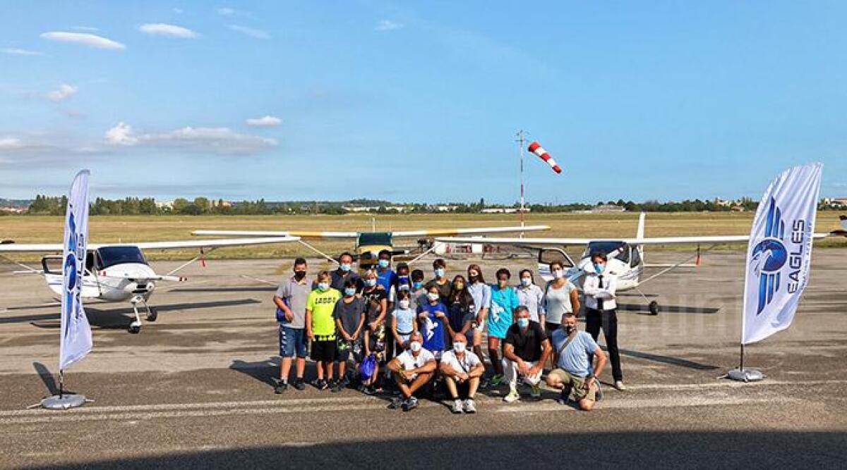 Diciotto ragazzi del Merlara in volo grazie al Rotary Club Rimini -