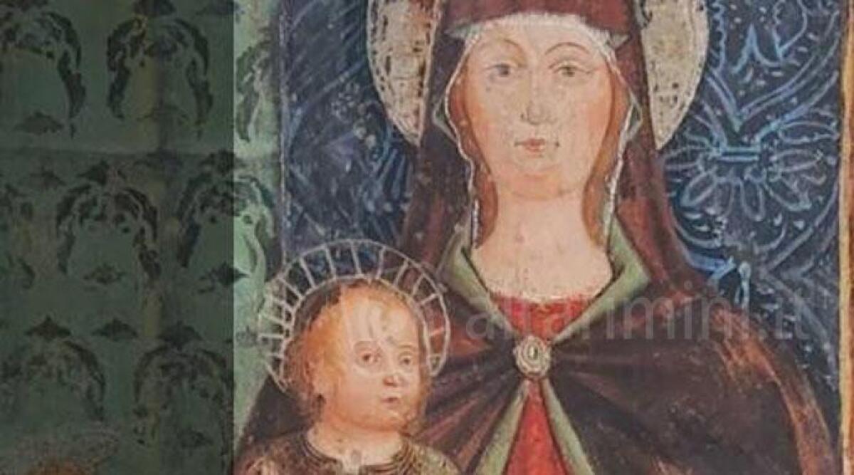 A ottobre l'affresco di San Rocco tornerà restaurato a Montegridolfo -