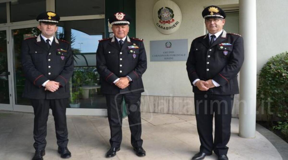 Cambio al vertice del gruppo Carabinieri Forestale di Rimini: arriva il Tenente Colonello Cosimo Chiumiento - 
