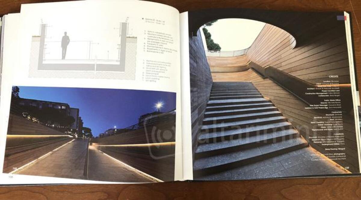 Il sottopasso Ceccarini raccontato da un'importante rivista di architettura italiana - 