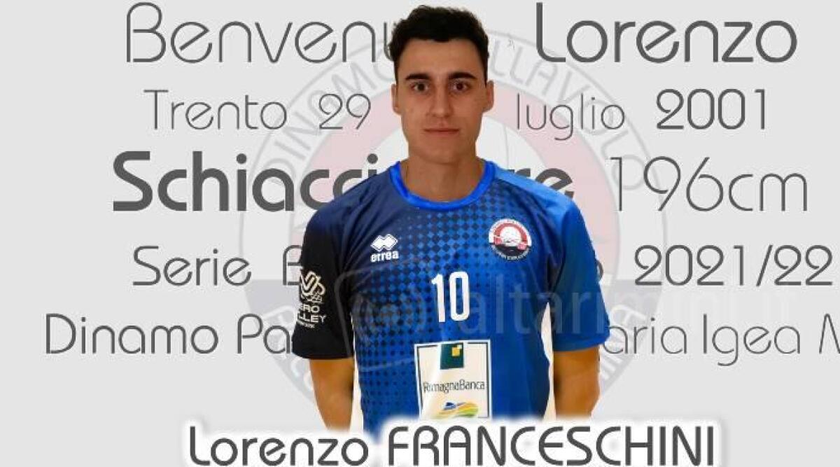 Volley B, è Lorenzo Franceschini l’ultimo tassello della Dinamo Pallavolo Bellaria -
