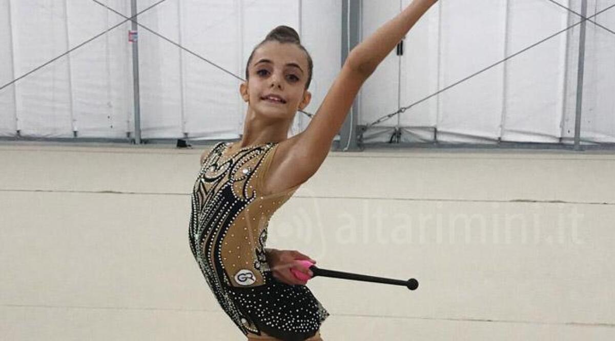 Caterina Magnani, bella prova della giovane ginnasta riccionese ai campionati regionali - 