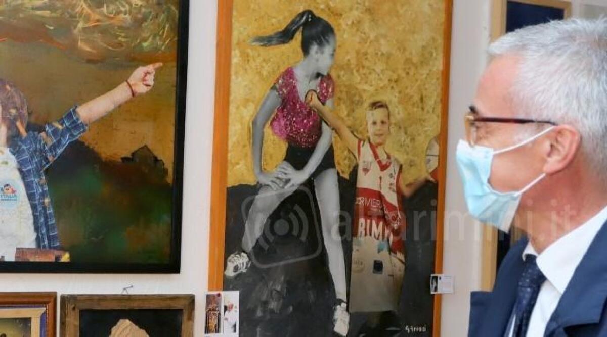 Mostra di pittori romagnoli al Cinema Astoria di Rimini - 