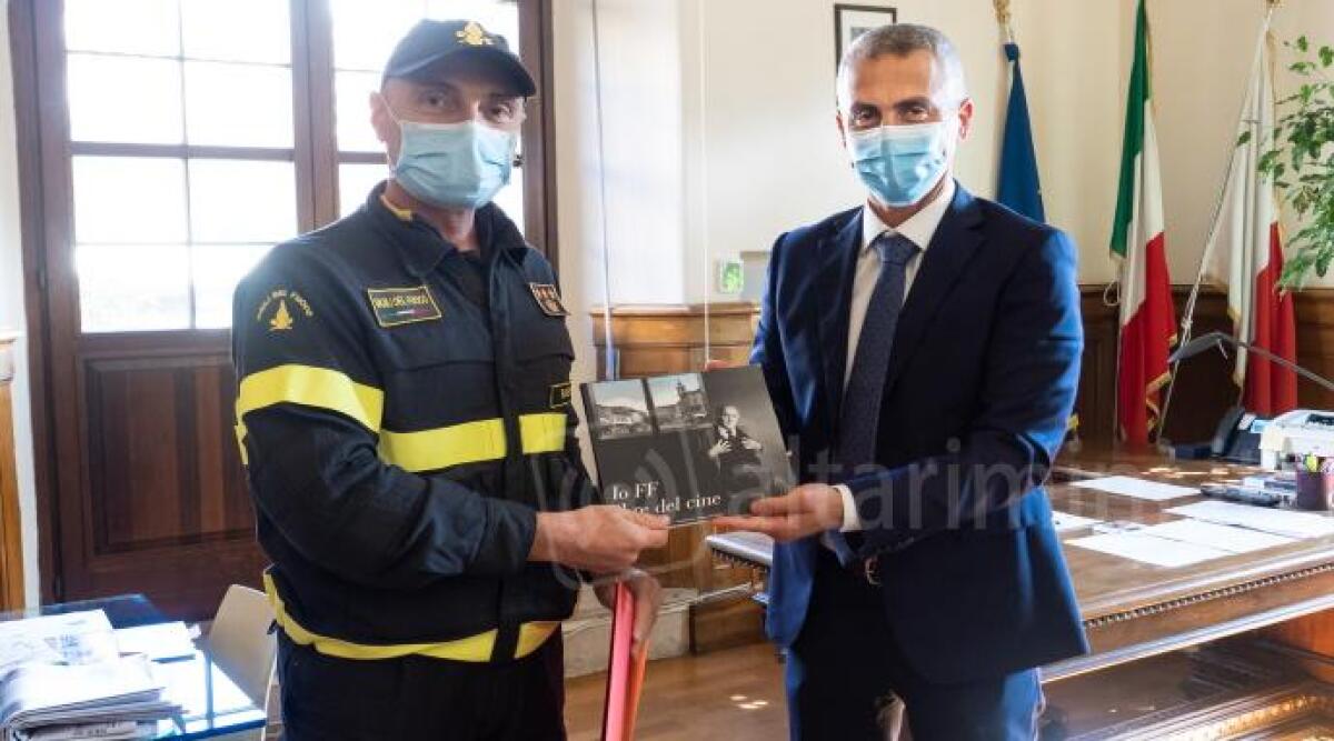 Rimini: il nuovo comandante dei vigili del fuoco ricevuto dal sindaco - 