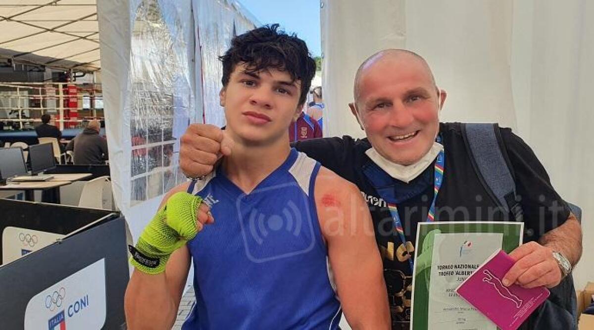 Sconfitta con onore per Alessandro Pesaresi della Santarcangelo Boxe -