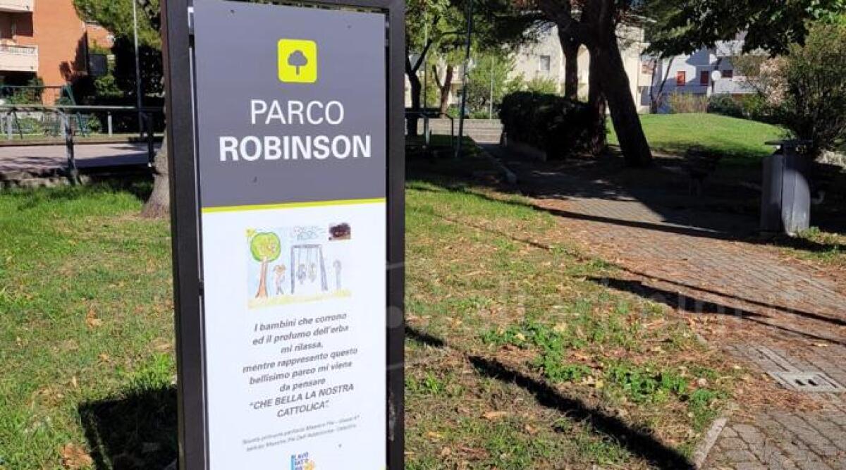 Cattolica, installati i cartelli ideati dagli studenti per valorizzare parchi e giardini -