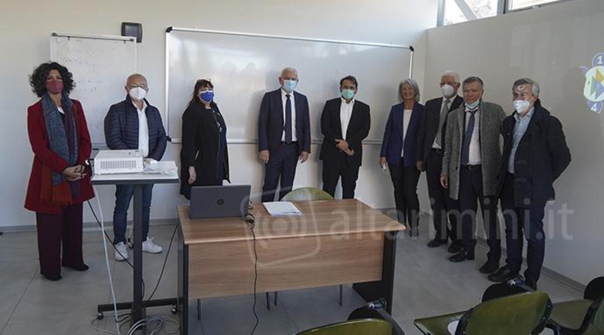 Visita al Tecnopolo di Rimini degli Assessori Regionali Colla e Salomoni - 