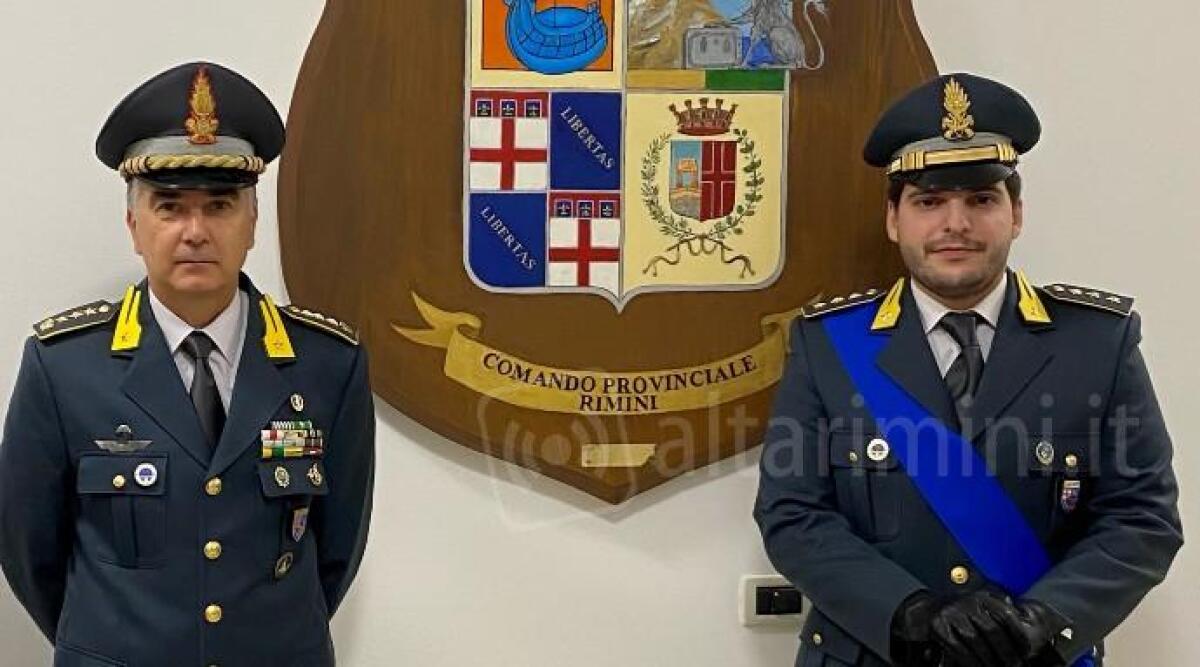 Rimini: Simone Palazzini &egrave; il nuovo Capitano della Guardia di Finanza - 