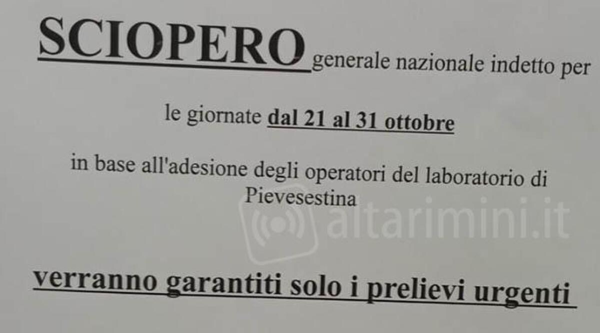 Green Pass: sciopero della sanit&agrave;, saltano visite ed esami del sangue prenotati - 